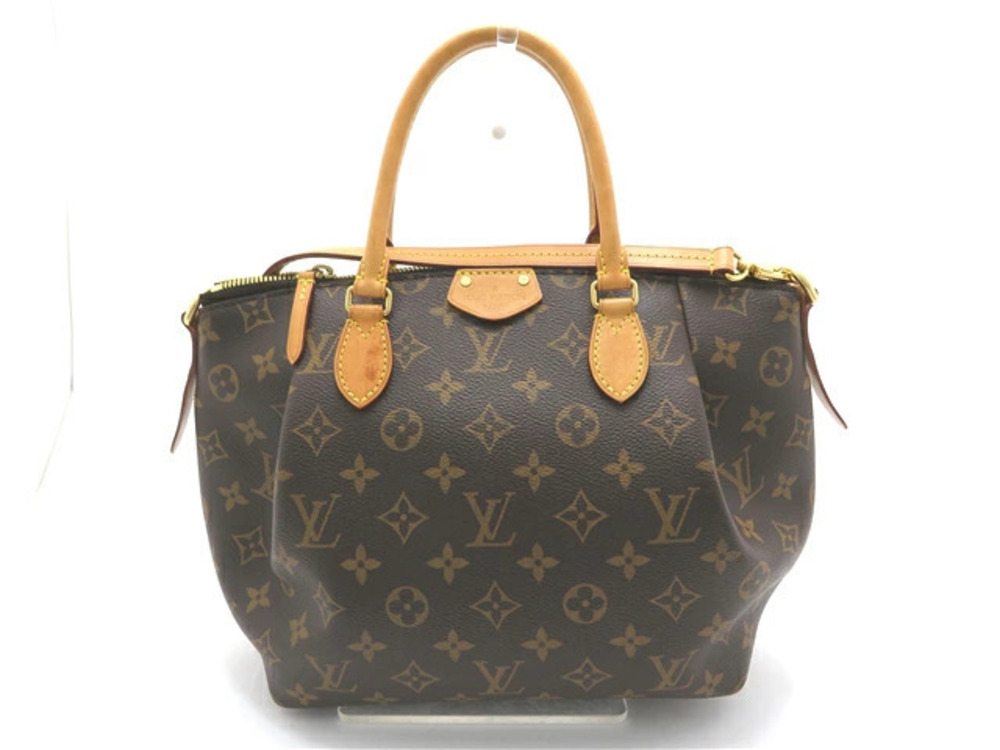 Louis Vuitton Monogram Handbag Turenne Brown